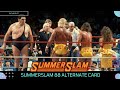 WWE ALTERNATE BOOKINGS: SummerSlam 88  (1988)