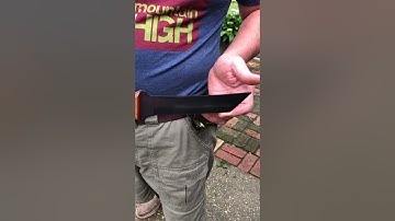 Western Tanto sharpness test