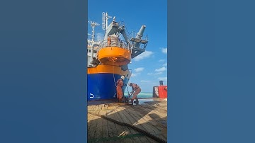 Best & Energetic Rigger of the Year #trending #rigger #amazing  #hopperdredger #pipelineconnection