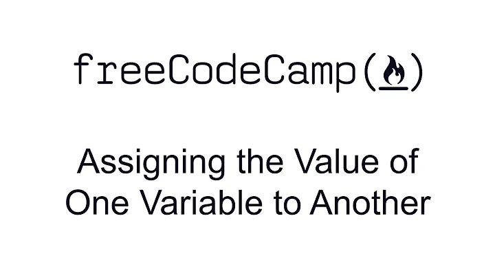 Assigning the Value of One Variable to Another - Basic JavaScript - Free Code Camp