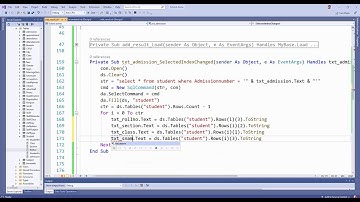 vb net Full School Management Project part 25