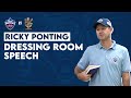 Ricky Ponting's Dressing Room Speech | DC v RCB