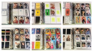 organizing my kpop photocard collection! (NCT, SHINee, ateez, a.c.e, itzy, red velvet, lisa & more!)