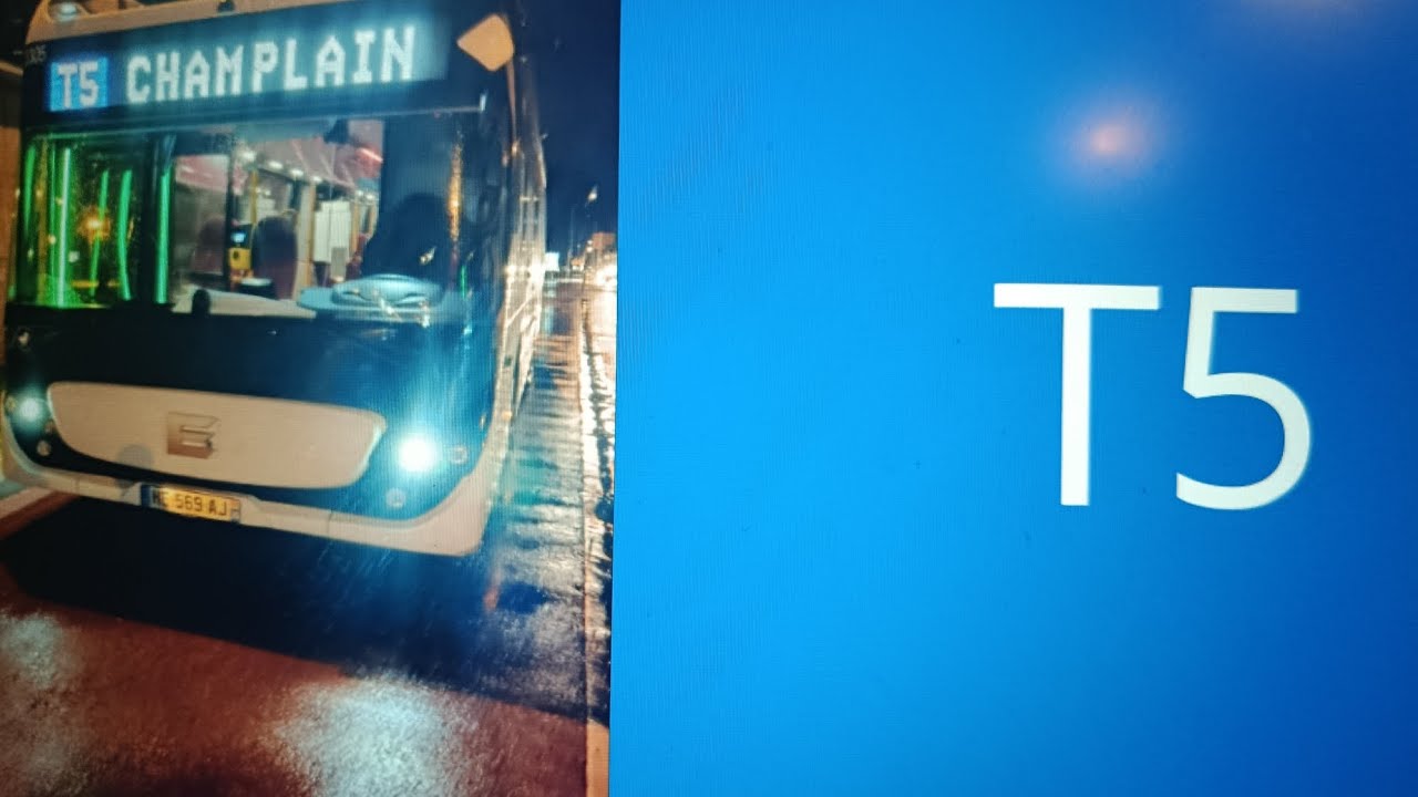 La ligne T5 du réseau astuces de Rouen 