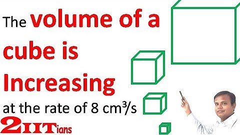 Application of Derivatives Exercise 6.1 Q2 NCERT Class XII | IIT JEE