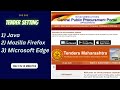 e procurement java setting l login button ka problem solve l all setup for e procurement