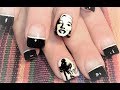 Marilyn Monroe Nails | Pin Up Nail Art Design Tutorial