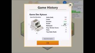 Game Dev Tycoon Pt. 1