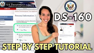 HOW TO FILL OUT Form DS160 Correctly! | StepbyStep Guide 2024 | K1 USA Visa Application