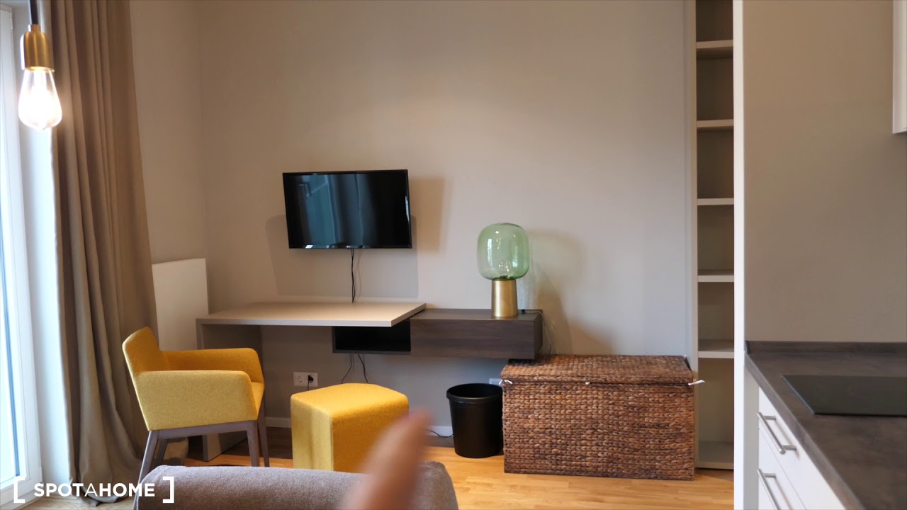 Stylish studio apartment for rent in TreptowKöpenick Spotahome (ref 275188) YouTube