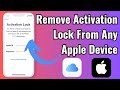 Bypass iCloud Activation Lock | How to Remove Activation Lock? Support iOS 12-16.3