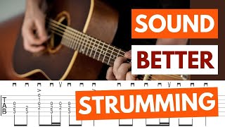 How To Sound Better Strumming Guitar - Forget Patterns! screenshot 4