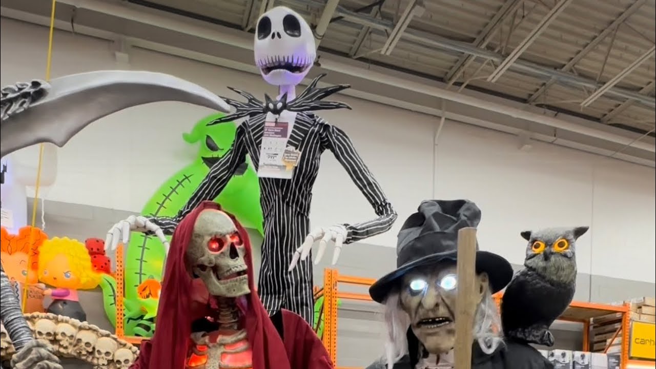 Decoración Halloween 🎃 En Homedepot NJ - YouTube