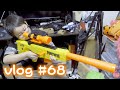 NERFのボルトアクションがデカイ！土日のびろぐ #68 vlog まえちゃんねる びろぐ