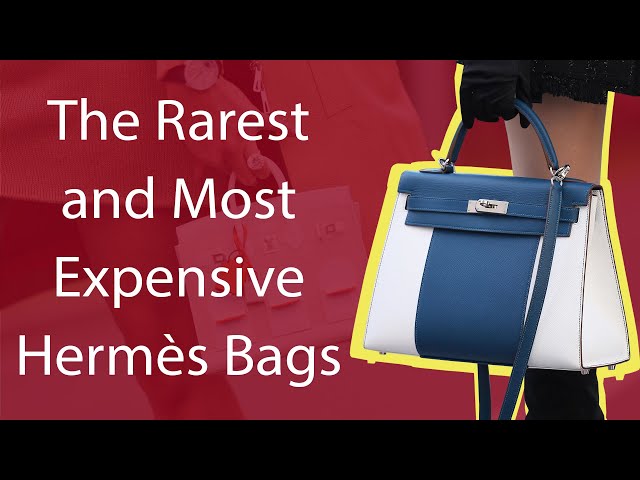 A Guide To The Rarest and Most Expensive Hermès Bags