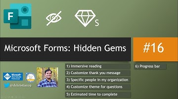 Microsoft Forms Hidden Gems
