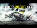 Wildest Burnyard EVER: Ken Block’s Hoonicorn, 1000hp AWD RX-7 Burnout, and Mayhem