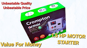 Crompton Armor Starter |  How To Set Timer , And All specifications [2025]