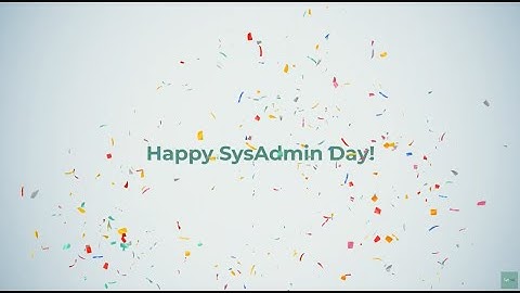 SysAdmin Day 2024