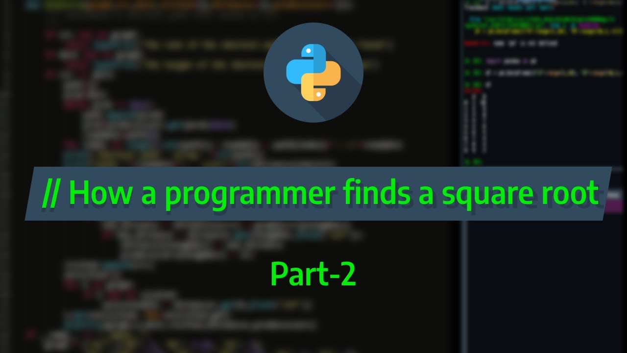How a programmer responds to perfect square HW | Part 2 - YouTube