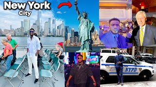 Rocky ageze muri New york ahura na Bill clinton,bamwurije Helicopter bamusobanurira amateka yumugi