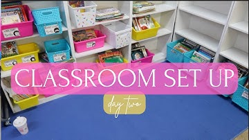 3rd Grade CLASSROOM SET UP Day 2 | 2022-2023