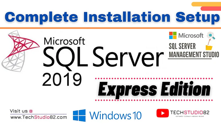 How to Install SQL Server 2019 Express Edition on Windows 10 | SQL Server Management Studio [SSMS]