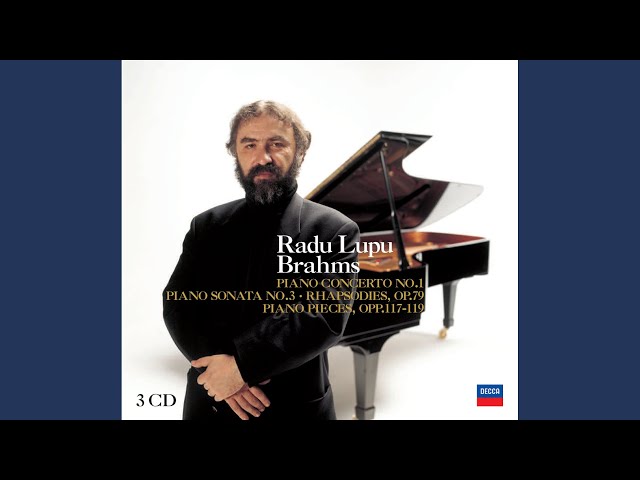 Brahms - Concerto pour piano n°1 : 1er mvt : Radu Lupu / Orch Philh Londres / E.de Waart