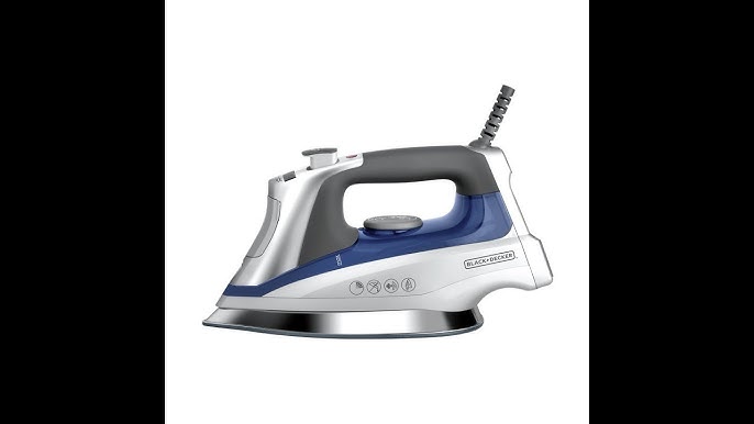 BLACK+DECKER Allure Professional Steam Iron, D3030 Review 