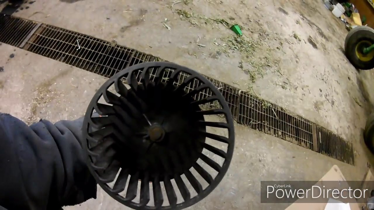 John Deere 4440 cab fan motor replacement YouTube
