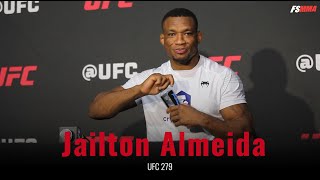 Jailton Almeida UFC 279 full post-fight interview