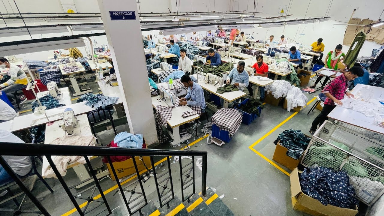 Clothing Factory in Gurgaon (Delhi) / Feel it Fashion - YouTube