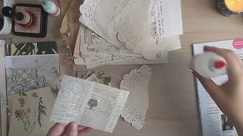 #roxysweeklychallenge 2023 ~ Week 25 ~ Super Simple Junk Journal Clusters