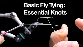 Basic Fly Tying: Essential Knots – Tying the Half Hitch and Whip Finish