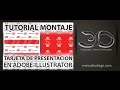 2-Tutorial Adobe Illustrator Montaje de Tarjetas