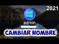 Como cambiar el nombre de usuario de Windows 10 Cómo cambiar el nombre de su Сuenta de Microsoft