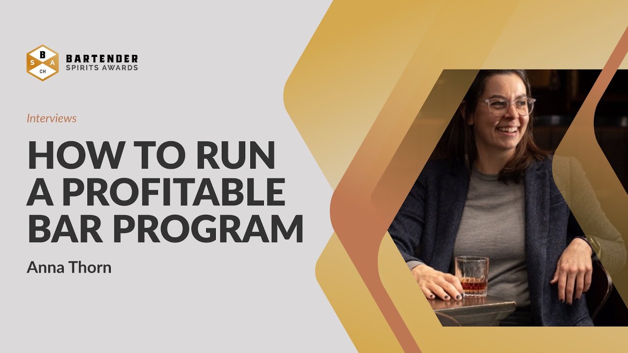 How to Run a Profitable Bar Program | Anna Thorn - YouTube