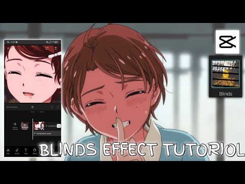 Blinds CAPCUT effect // Capcut Tutoriols