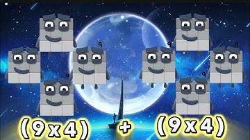 NUMBERBLOCKS MULTIPLE ADDITION AND MULTIPLICATION | LEARN TO ADD AND MULTIPLY NUMBERS | hello george