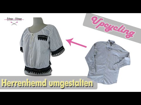 Video: Wie Man Ein Herrenhemd In Eine Bluse Verwandelt