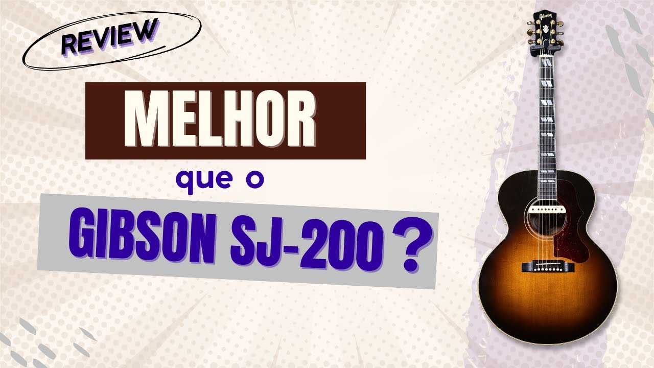 Review Gibson J-185 - Melhor que o SJ-200? - YouTube