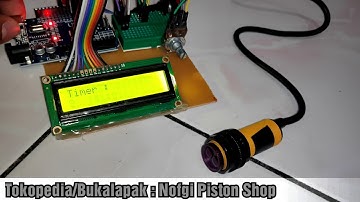 Timer Start Stop Berbasis Arduino dan Proximity Infrared Sensor