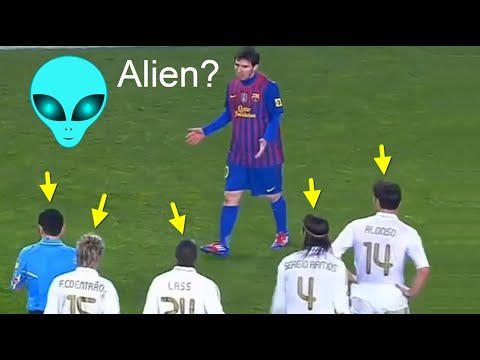 Lionel Messi is an Alien? 10 Moves That Messi Does With Magic