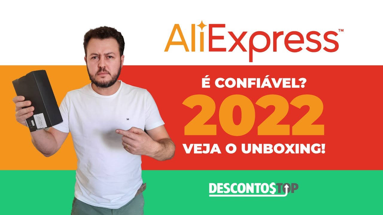ALIEXPRESS É CONFIÁVEL? [2022]🕵️‍♂️ UNBOXING COM DICAS PARA FAZER UMA  COMPRA SEGURA! 