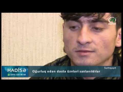 Sumqayıtda oğurluq edən dəstə üzvləri saxlanıldı - Kəpəz TV