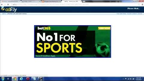 How to add adf ly to your site`s every link and page   YouTube