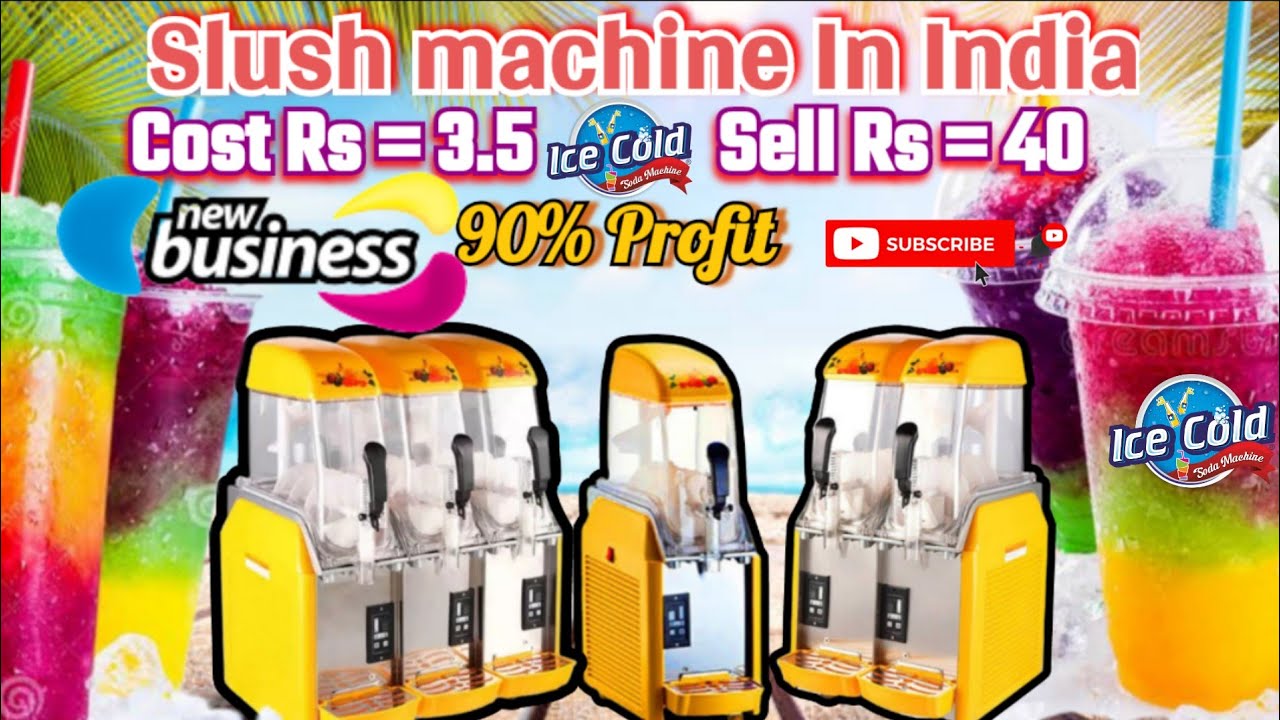 Slush machine in INDIA / Slush machine / slush machine all model YouTube