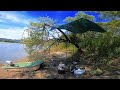 Tree house style tent DIY roof top boat fishing and camp