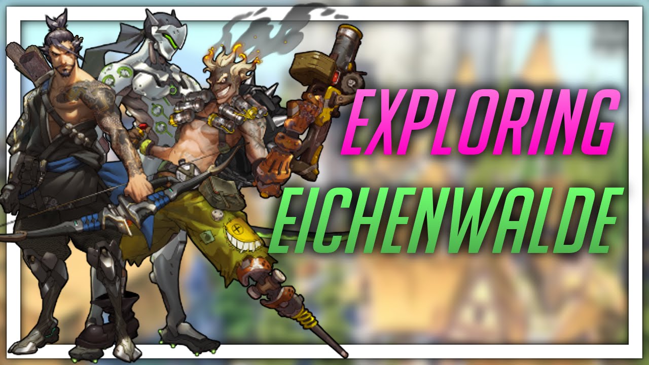 [Overwatch PTR] Exploring Eichenwalde (new map!) - YouTube