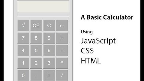 JavaScript Calculator Part 2 (Bangla)